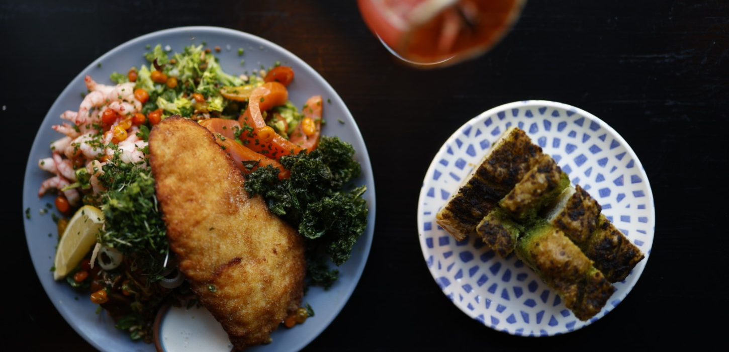 Sandwiches at the restaurant MadRick in Vejle