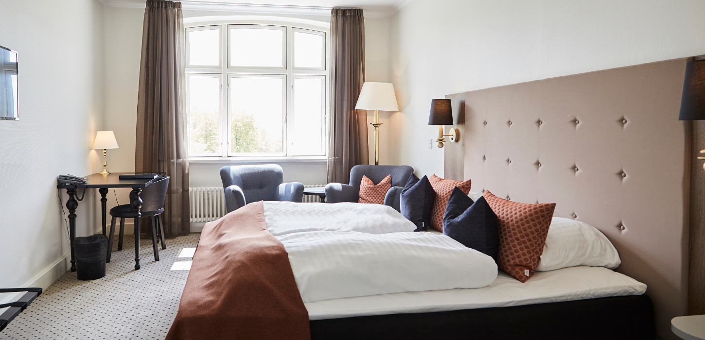 Double room at Hotel Vejlefjord