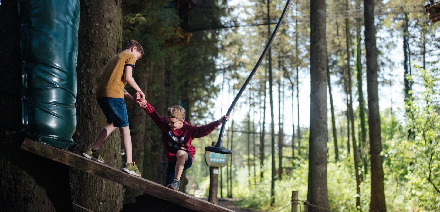 Børn der leger i WOW PARK Billund