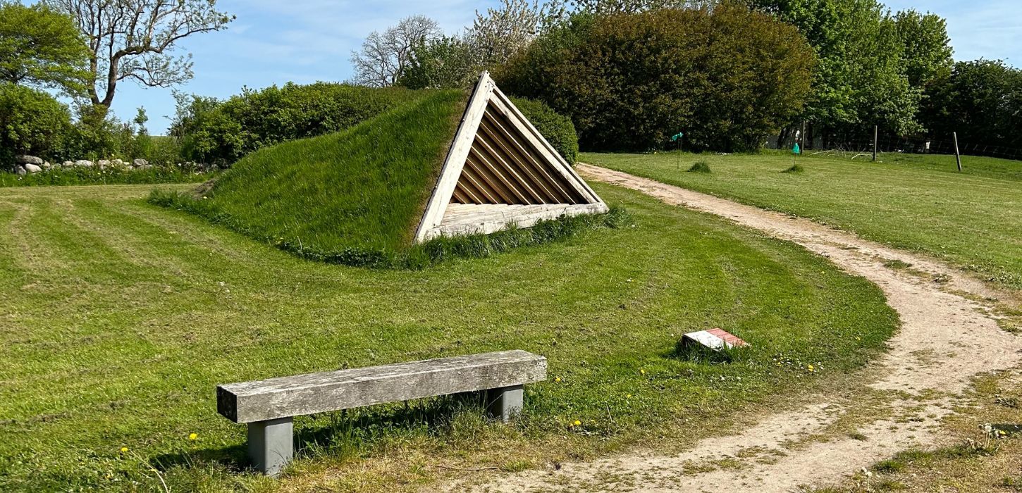 Kong Rans Port - pausested på landsbyvandreruten Rans Togt